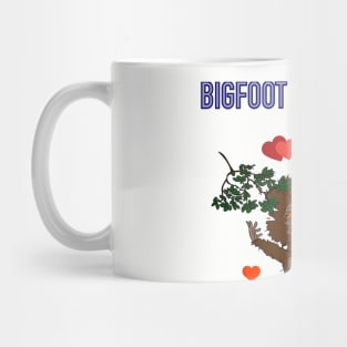 Bigfoot/ Yeti/ Sasquatch Valentine's Day Mug